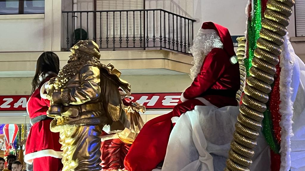 Haro recibe con ilusión a Papá Noel 6