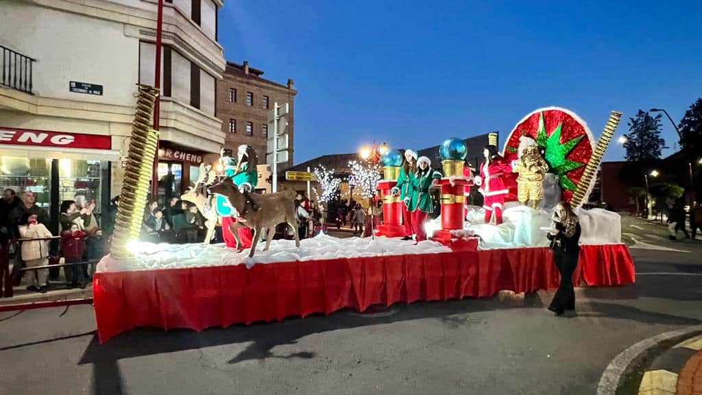 Haro recibe con ilusión a Papá Noel 5