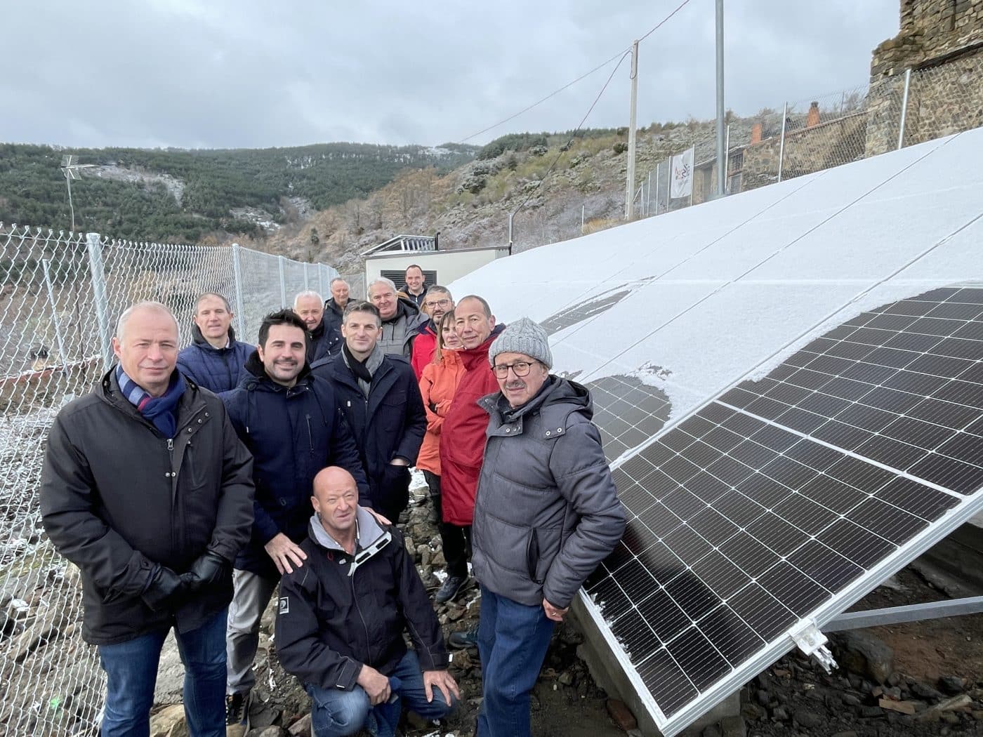Se pone en marcha la comunidad energética renovable de Larriba de Cameros 2 Se pone en marcha la comunidad energética renovable de Larriba de Cameros 2