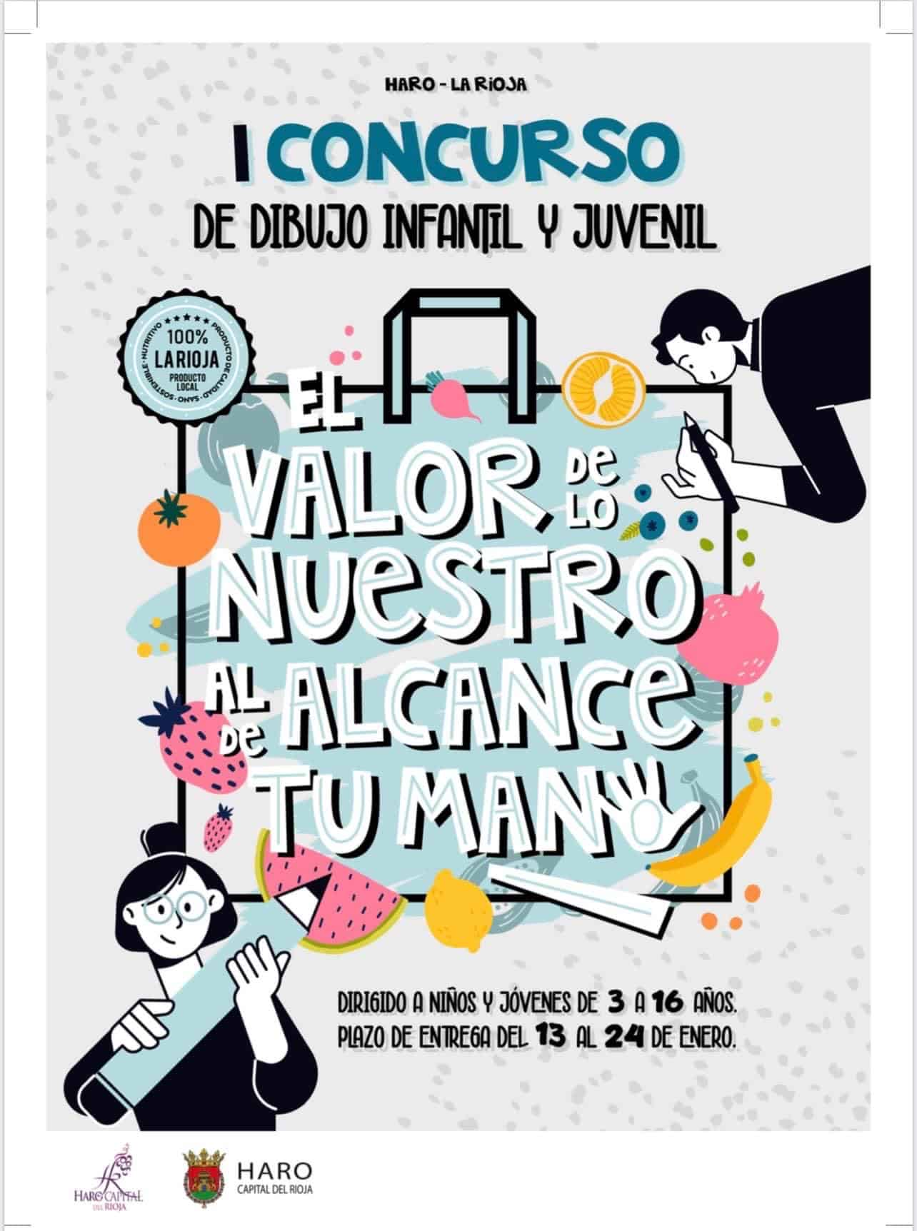 Haro abre el plazo de inscripción del concurso de dibujo infantil para poner en valor el comercio local 1 Haro abre el plazo de inscripción del concurso de dibujo infantil para poner en valor el comercio local 1