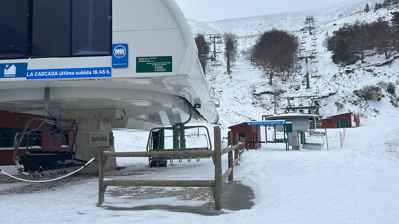 Valdezcaray abrirá desde este sábado para la práctica del esquí 1 Valdezcaray abrirá desde este sábado para la práctica del esquí 1