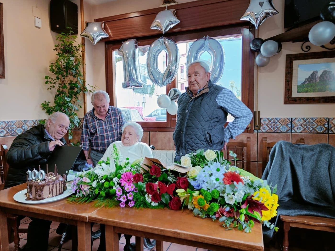 Cihuri celebra los cien años de su vecina Florencia Barrasa 1