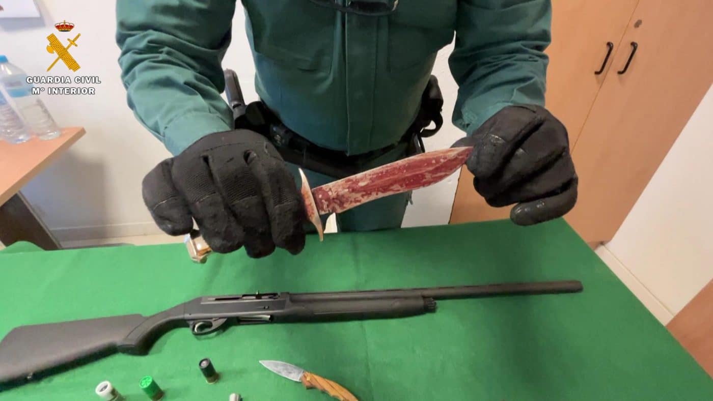 Intervenidas varias armas en la celebración de 'quintos' en Baños de Río Tobía 3 Intervenidas varias armas en la celebración de 'quintos' en Baños de Río Tobía 3