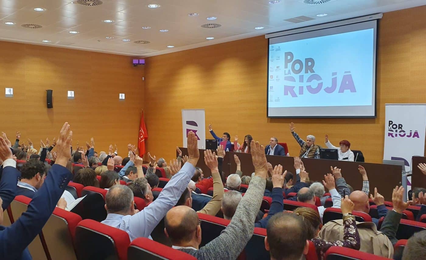 "Ante los agoreros, haremos candidaturas en casi todos los pueblos de La Rioja" 1 "Ante los agoreros, haremos candidaturas en casi todos los pueblos de La Rioja" 1