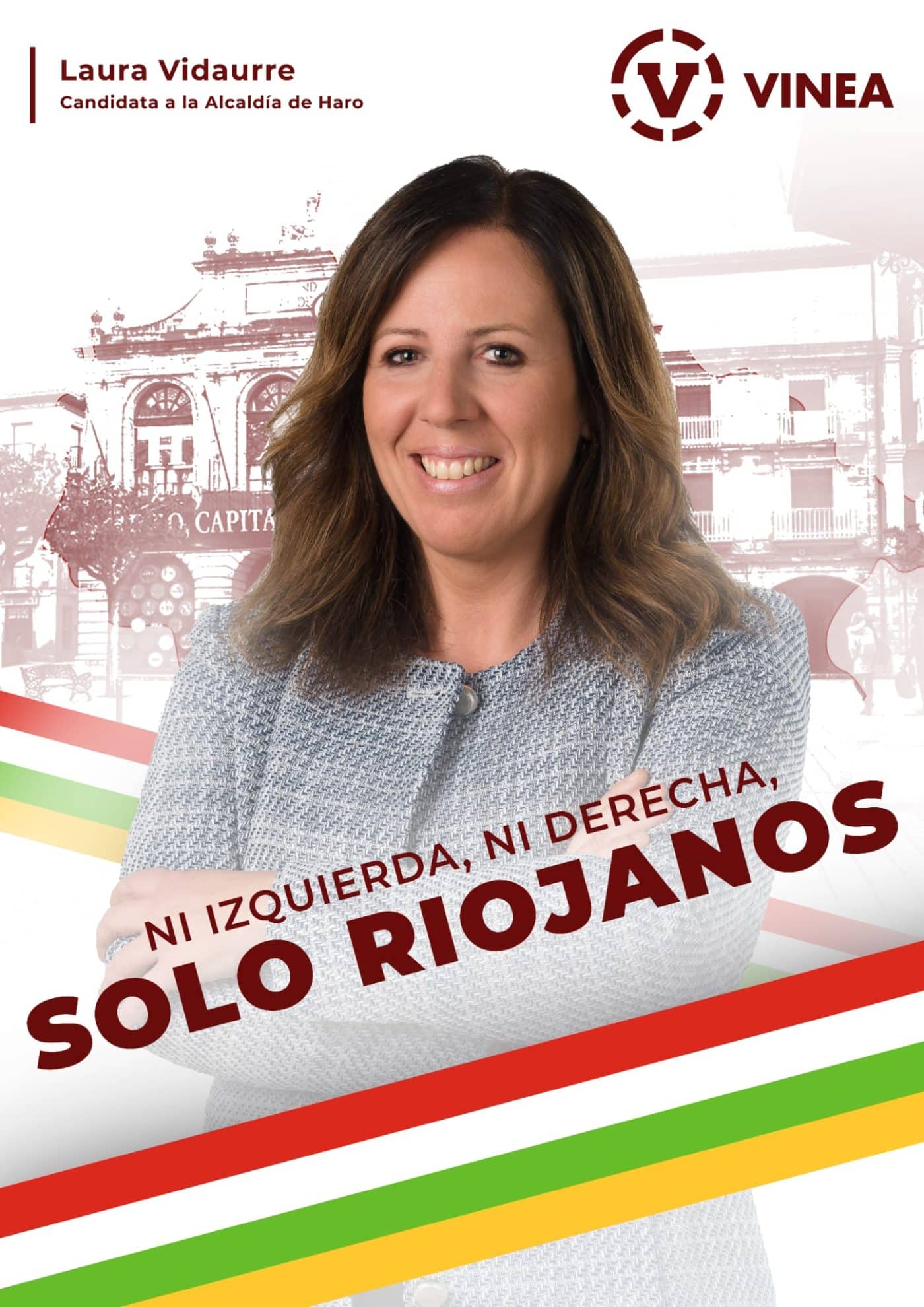 Laura Vidaurre será la candidata a la Alcaldía de Haro por Vinea 1