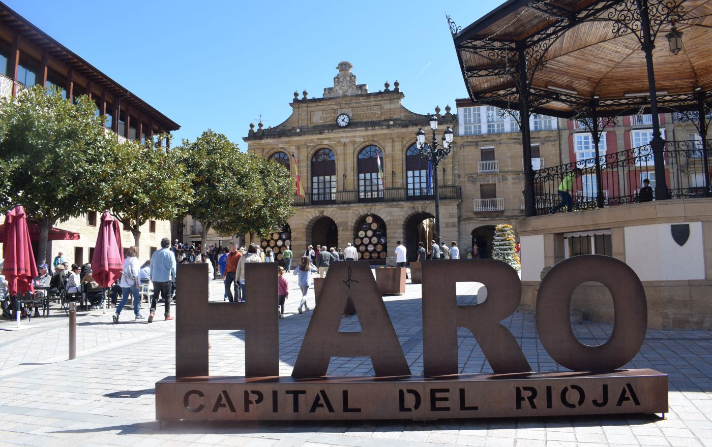 Plaza de la Paz de Haro | Foto: @joshybauer para Haro Digital