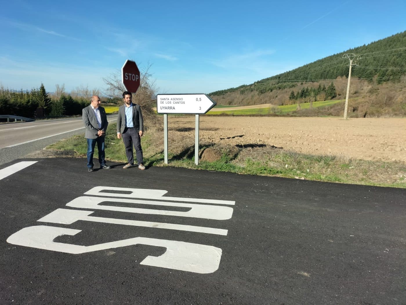 Aprobado el proyecto para reforzar el firme de la carretera de Ezcaray a Posadas 1