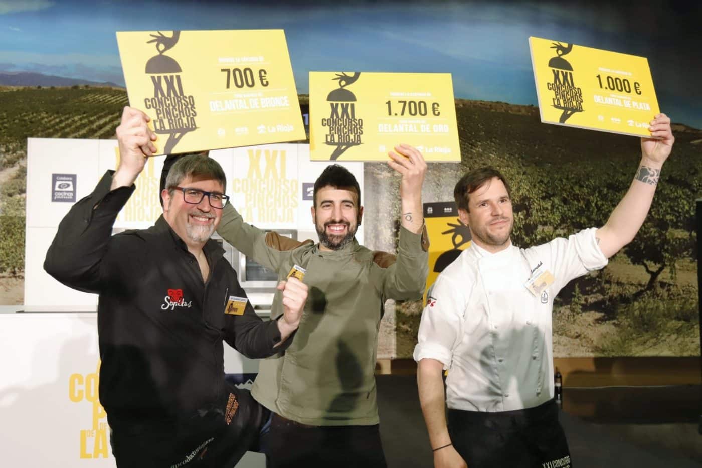 Meraki Gastrobar, de Nájera, se cuelga el 'Delantal de Oro' 1 Meraki Gastrobar, de Nájera, se cuelga el 'Delantal de Oro' 1