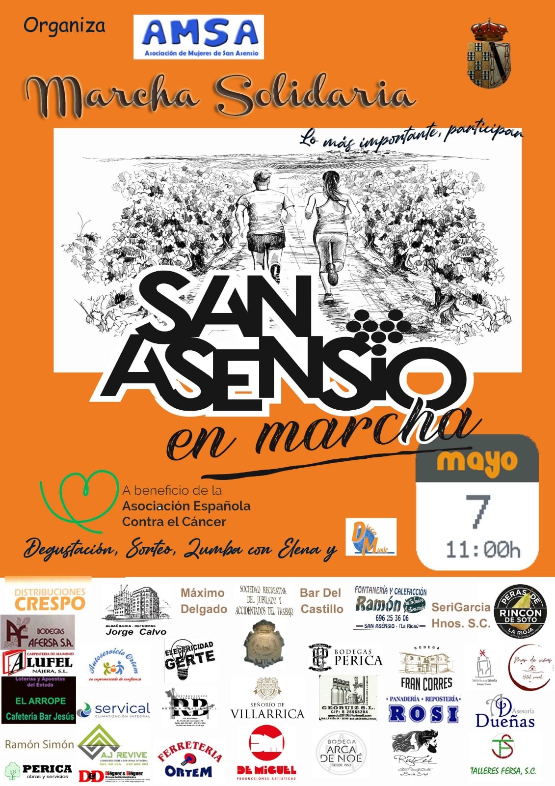 San Asensio celebra este domingo su segunda Marcha Solidaria 1