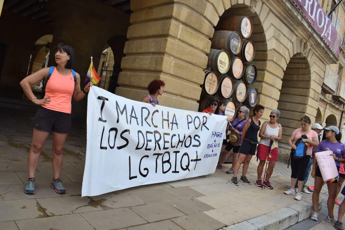 Haro, Briñas y Labastida se unen en una marcha para defender los derechos LGTBIQ+ 7
