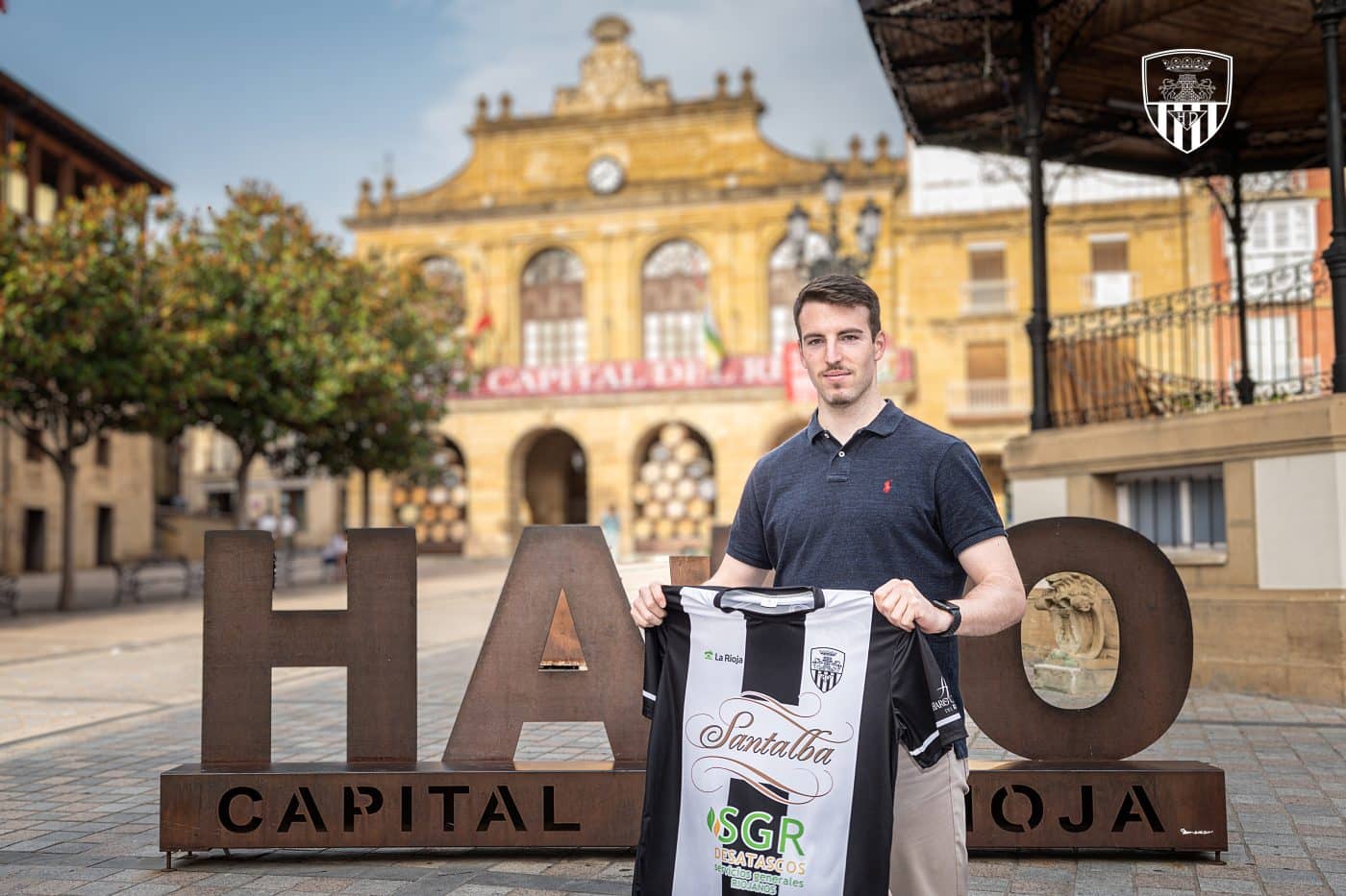 Óscar del Campo y Martín Gómez, una temporada más en el Haro Deportivo 2 Óscar del Campo y Martín Gómez, una temporada más en el Haro Deportivo 2