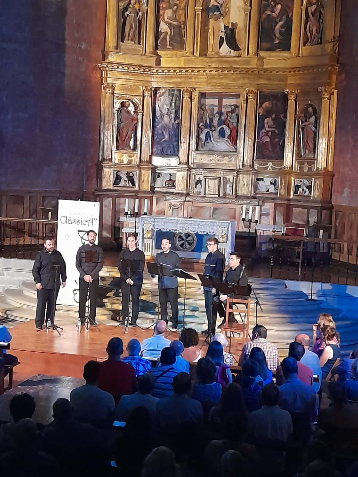 El canto gregoriano aligera los cimientos de la Piedad con un Vía Crucis sentido y épico 2 El canto gregoriano aligera los cimientos de la Piedad con un Vía Crucis sentido y épico 2