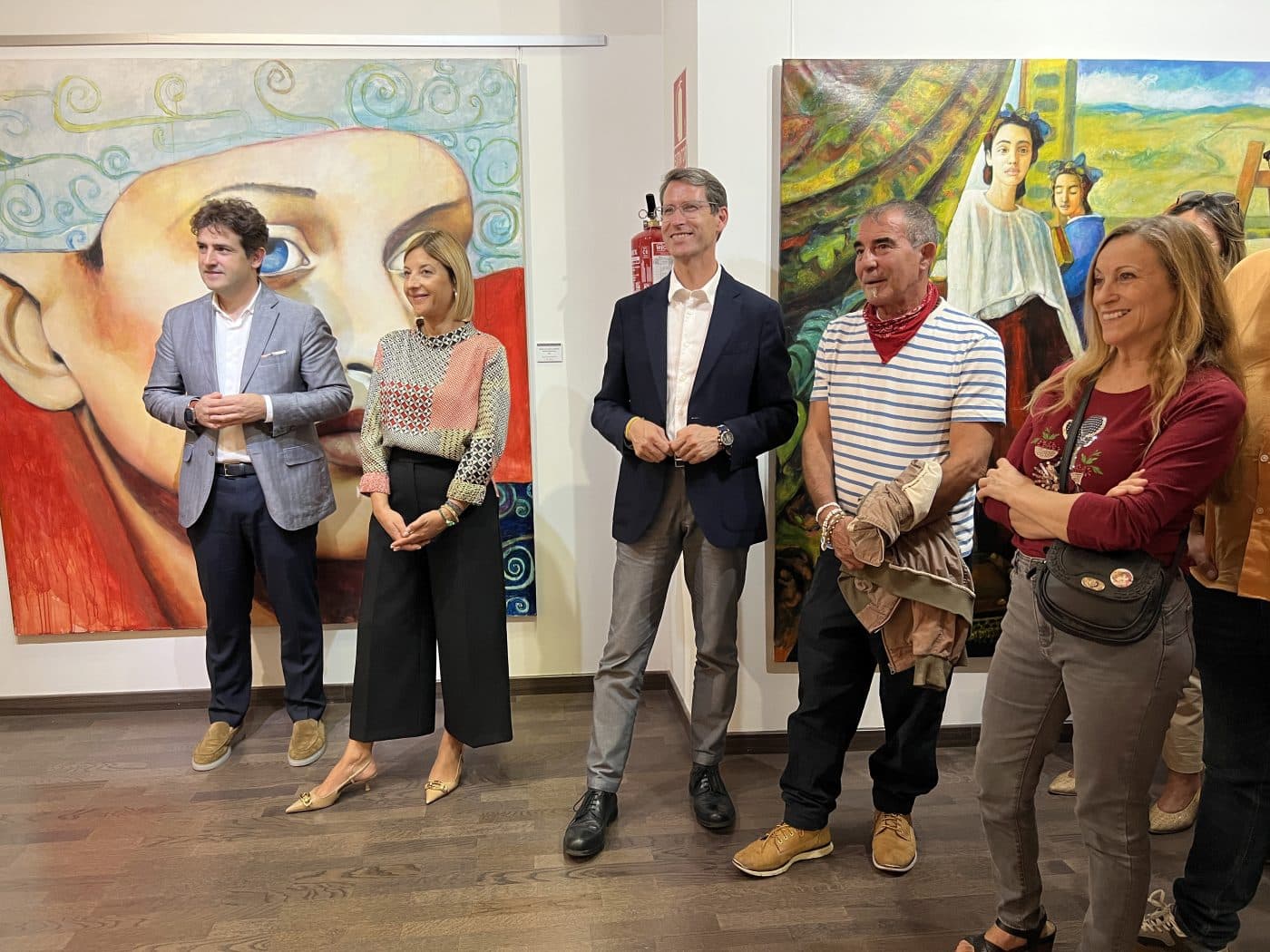 El Torreón de Haro acoge la presentación del libro-catálogo sobre el pintor Luis Burgos 3