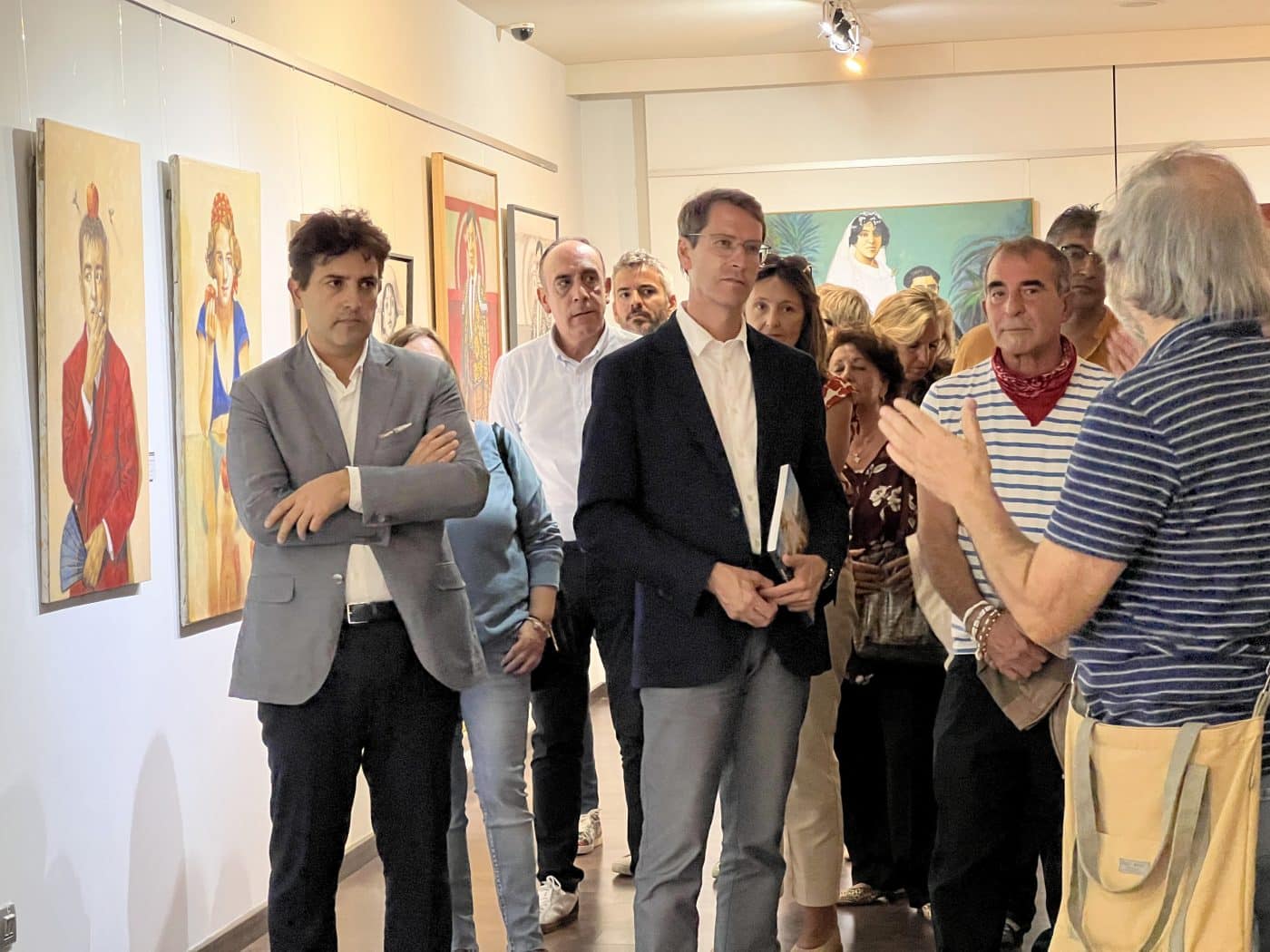 El Torreón de Haro acoge la presentación del libro-catálogo sobre el pintor Luis Burgos 2