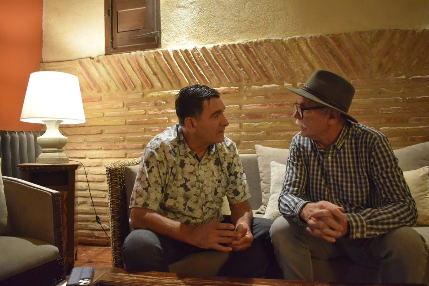Eudald Carbonell, codirector de Atapuerca, visita La Vieja Bodega 1