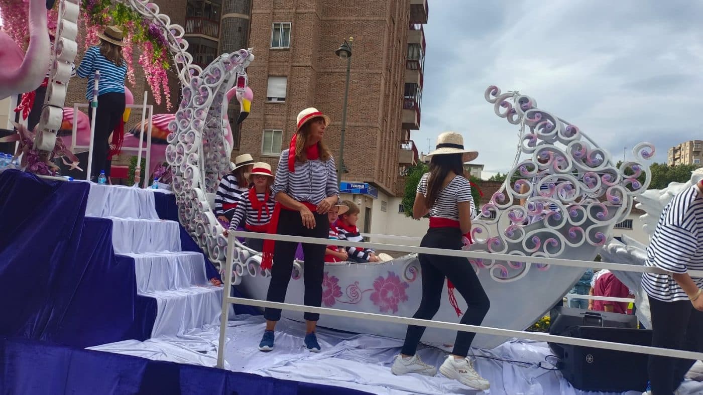 Haro consigue el tercer premio en el desfile de carrozas de las fiestas de San Mateo 6