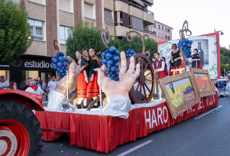 Haro participará un año más en el desfile de carrozas de San Mateo 1