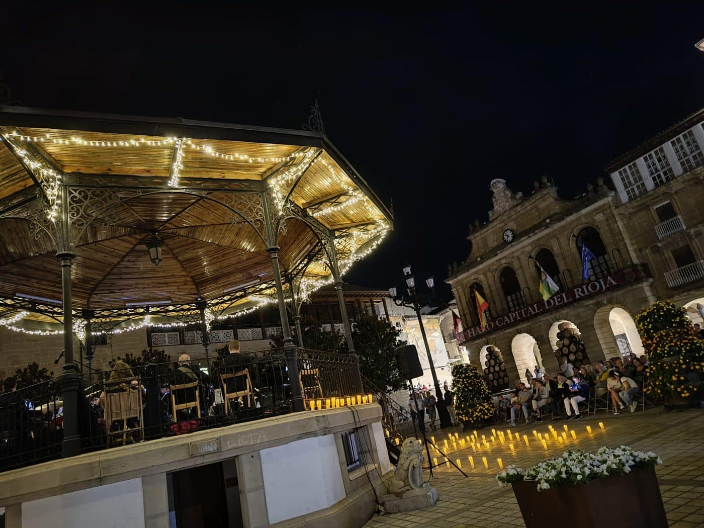 'La Rioja Big Band' ofrece en Haro un vibrante concierto a la luz de las velas 2