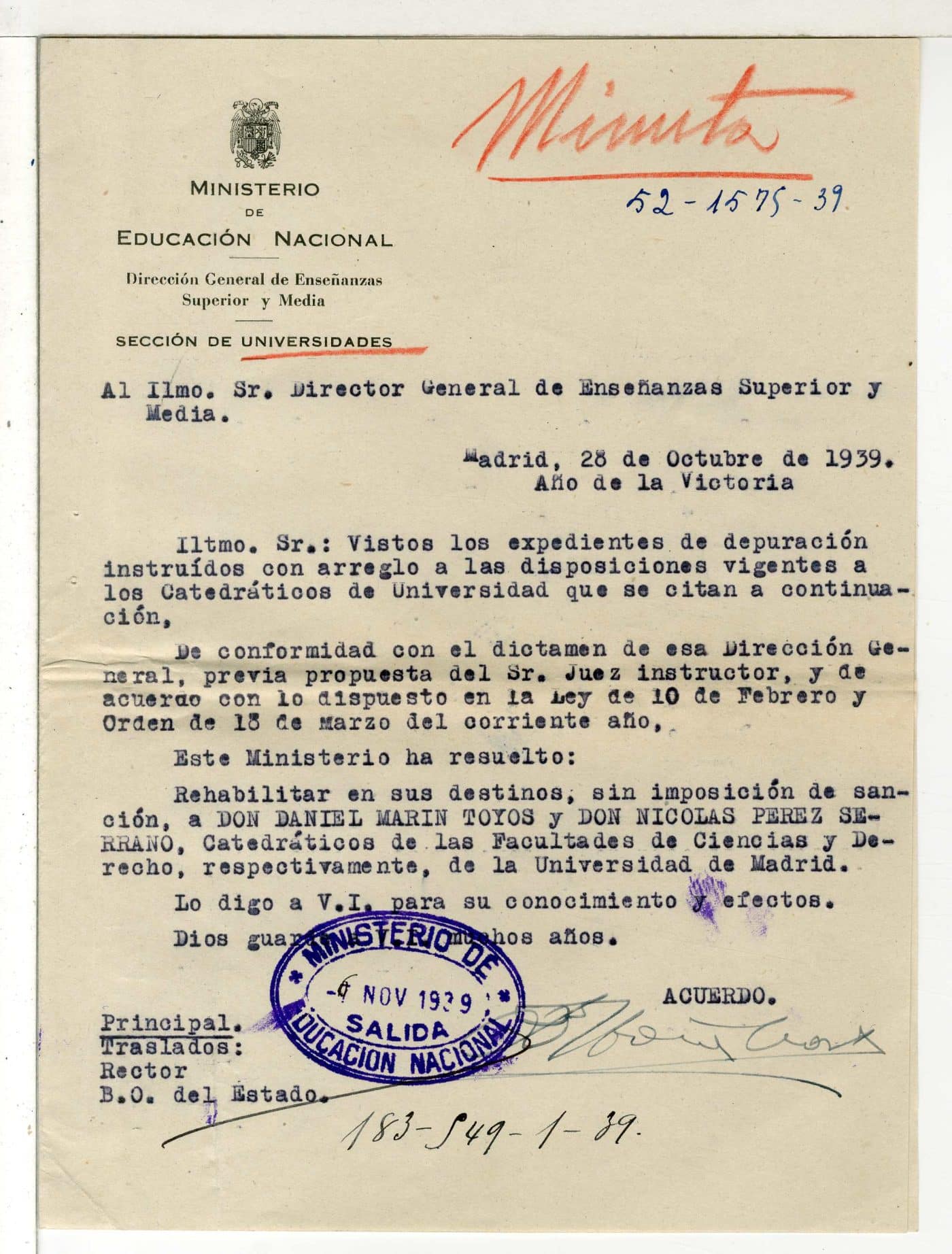 Los hermanos Marín Toyos (II): los inicios de Daniel Marín Toyos en Haro y sus posteriores destinos 3