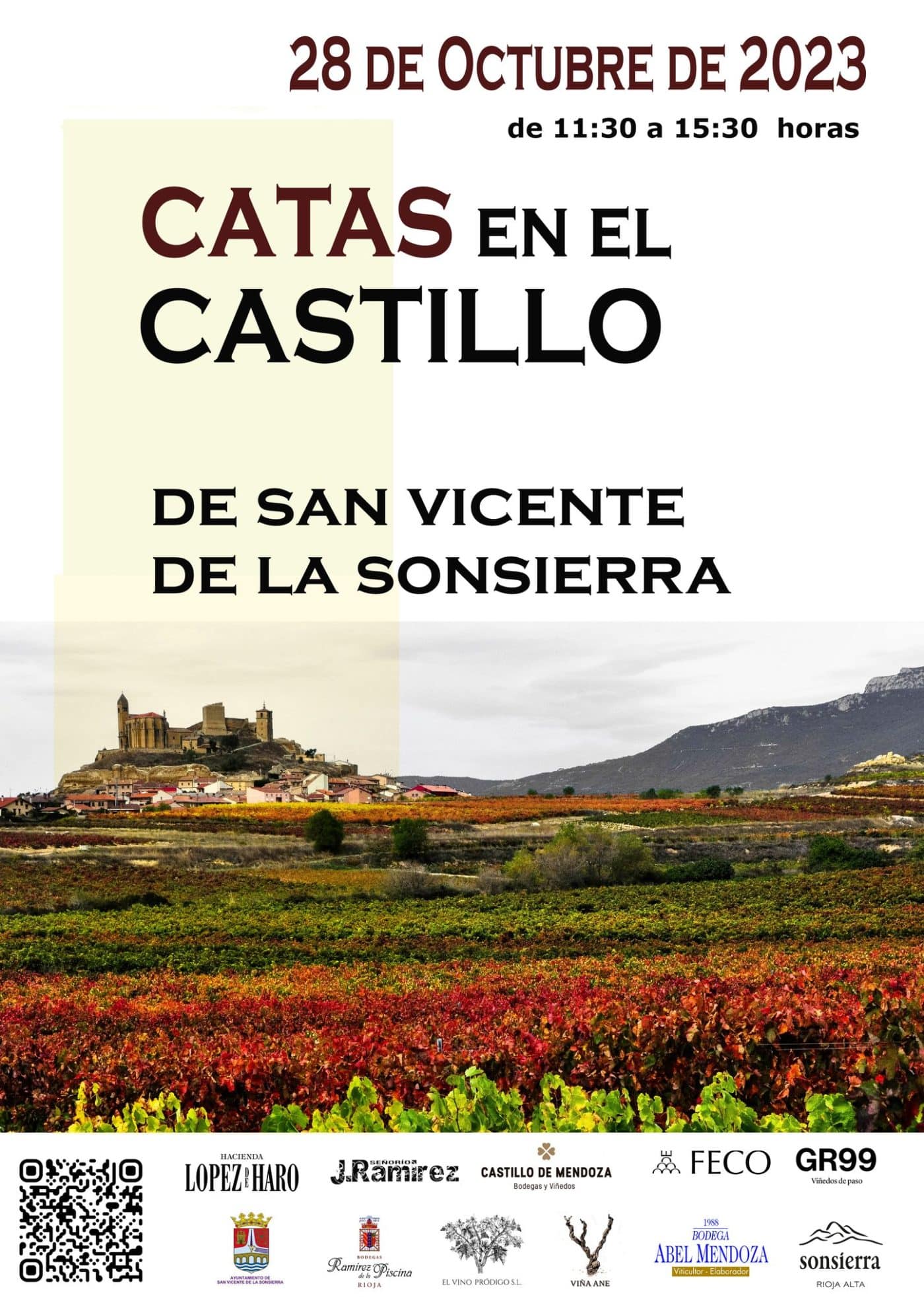 Banner Catas en el Castillo Octubre 2023