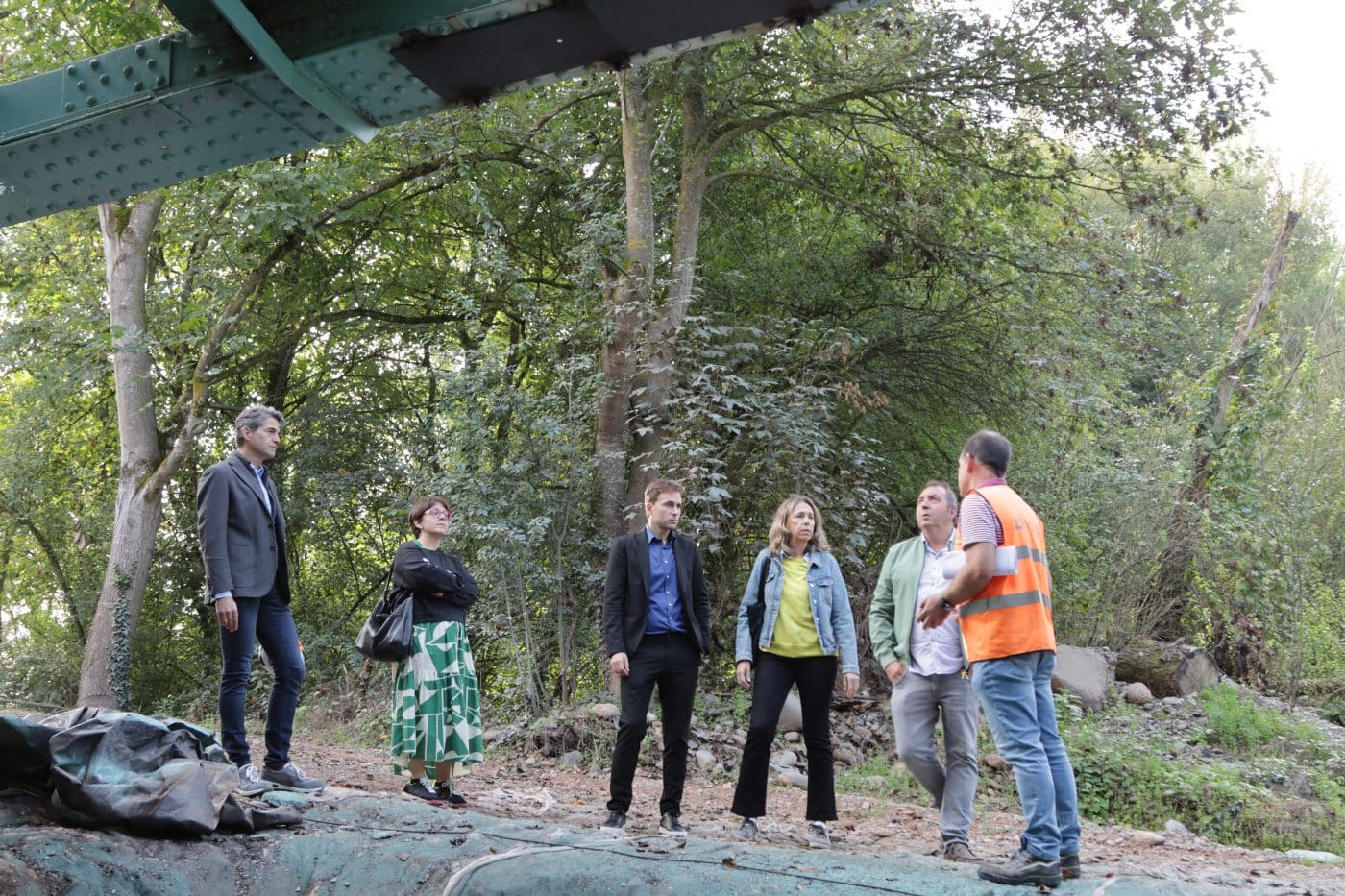 El Gobierno prevé que las obras de reforma del puente de Arenzana acaben en diciembre 1 El Gobierno prevé que las obras de reforma del puente de Arenzana acaben en diciembre 1