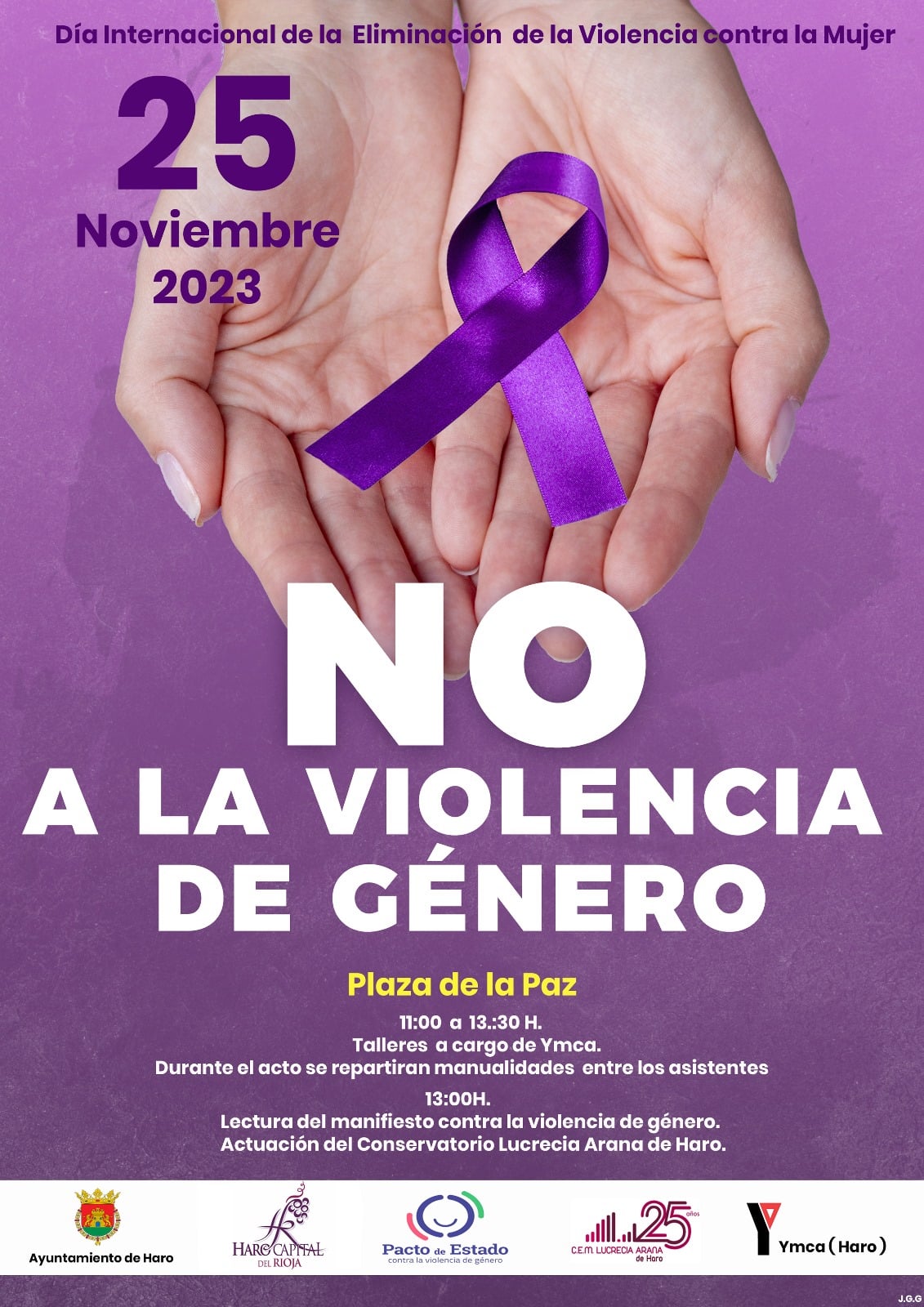 Así se suma Haro al Día Internacional contra la Violencia hacia las Mujeres 1