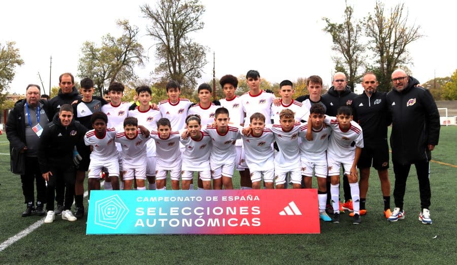 La Selección Riojana de Fútbol Sub-14 consigue una clasificación histórica 1