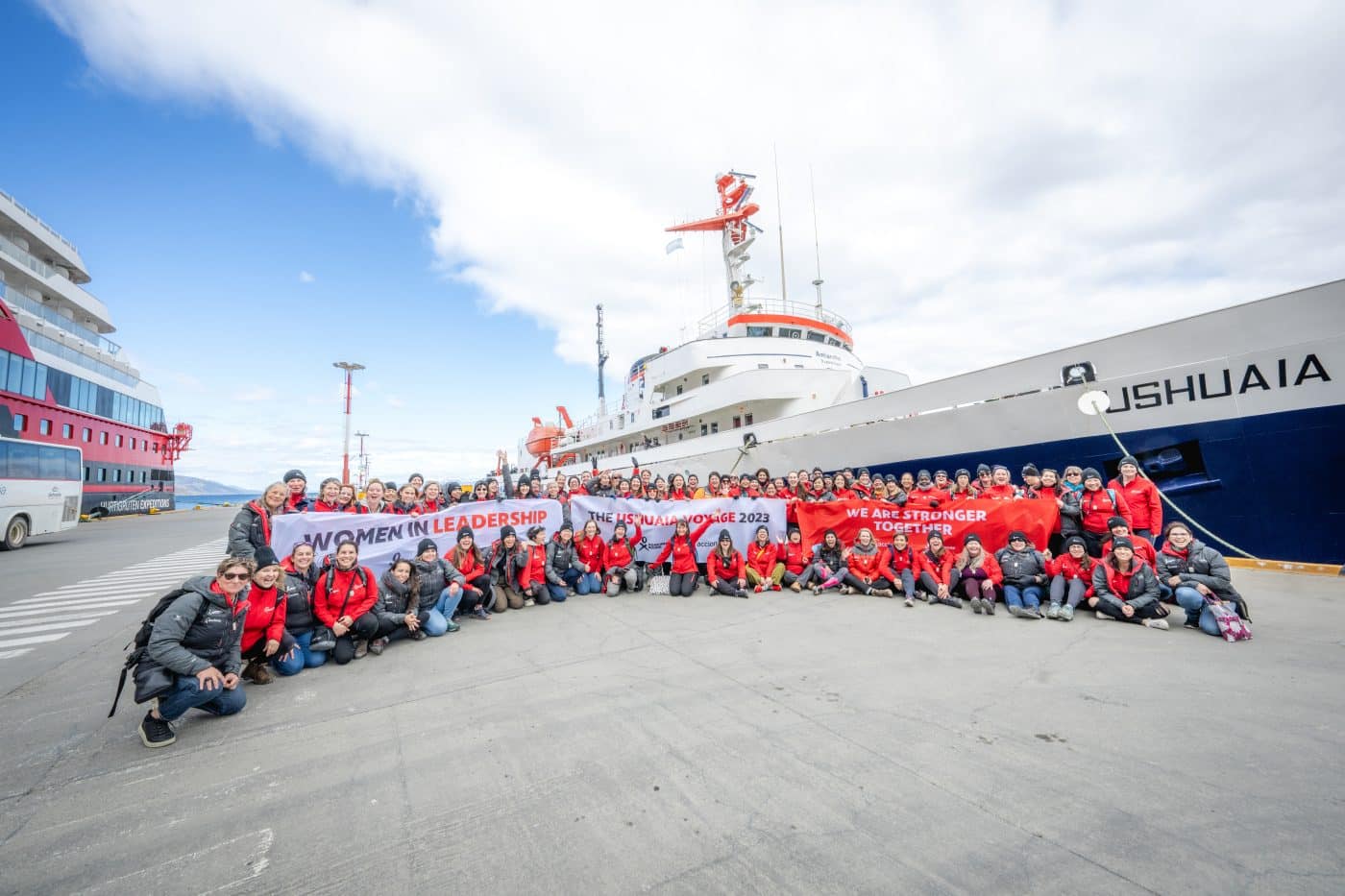 Una riojana se embarca en la mayor expedición de mujeres a la Antártida para luchar contra el cambio climático 1 Una riojana se embarca en la mayor expedición de mujeres a la Antártida para luchar contra el cambio climático 1