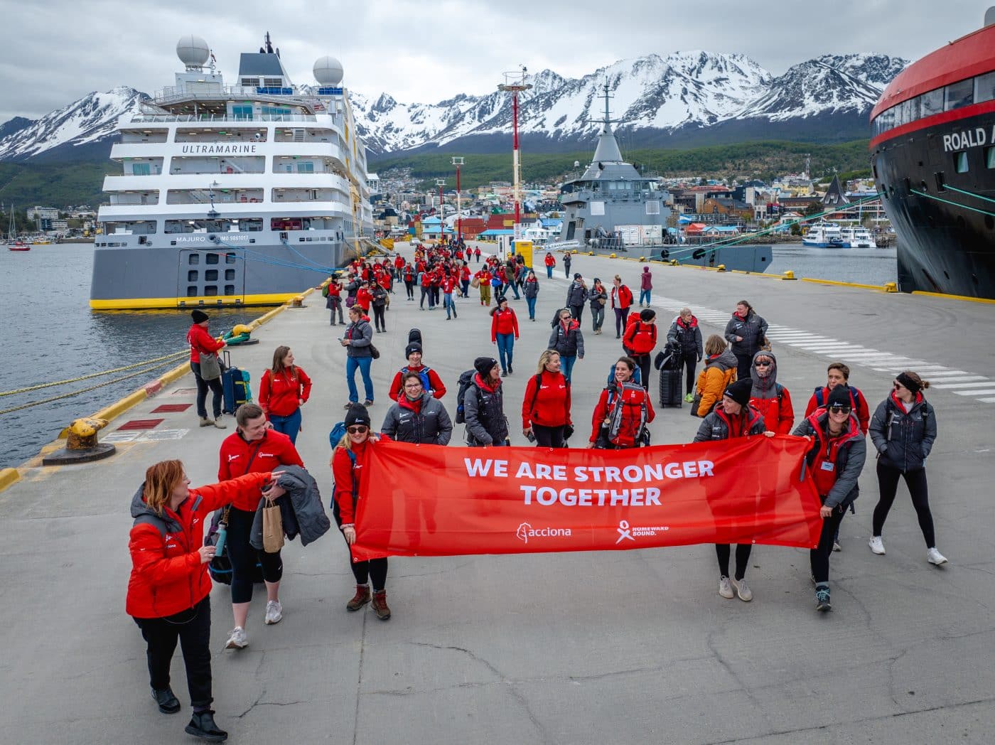 Una riojana se embarca en la mayor expedición de mujeres a la Antártida para luchar contra el cambio climático 2 Una riojana se embarca en la mayor expedición de mujeres a la Antártida para luchar contra el cambio climático 2