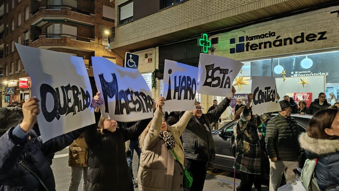 La Escuela de Música despide a Chiavetta: "Querido maestro, ¡Haro está contigo!" 2 La Escuela de Música despide a Chiavetta: "Querido maestro, ¡Haro está contigo!" 2