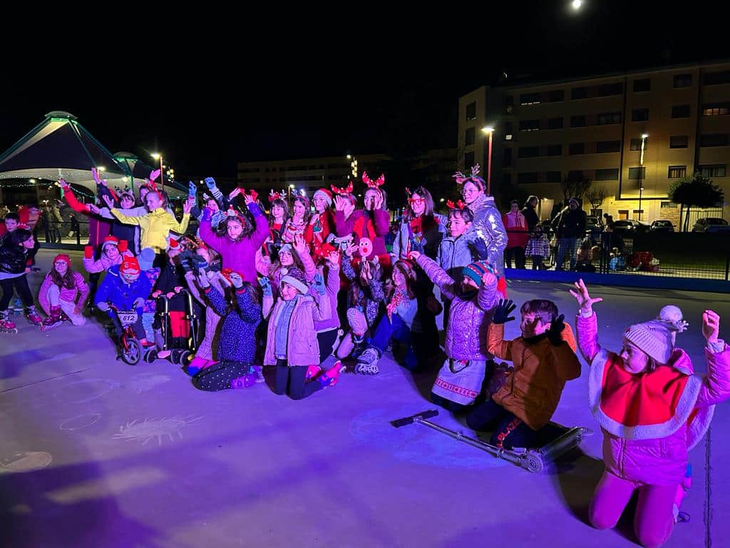 Navidad en patines en El Mazo 1