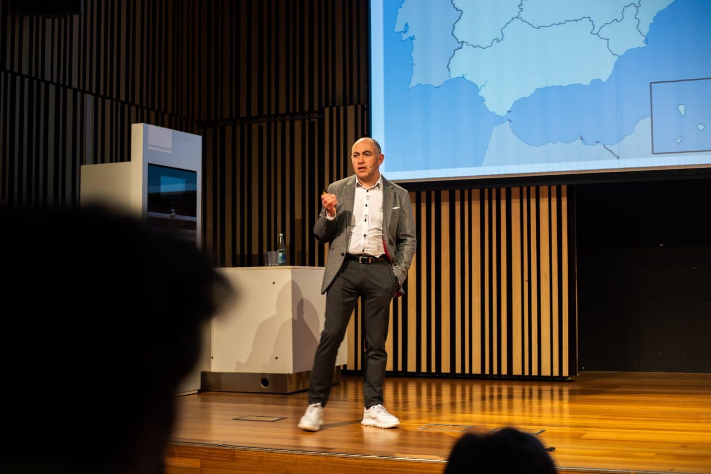 Echapresto, Ferrando y Esnal promocionan el 'producto riojano' en el Basque Culinary Center 1 Echapresto, Ferrando y Esnal promocionan el 'producto riojano' en el Basque Culinary Center 1