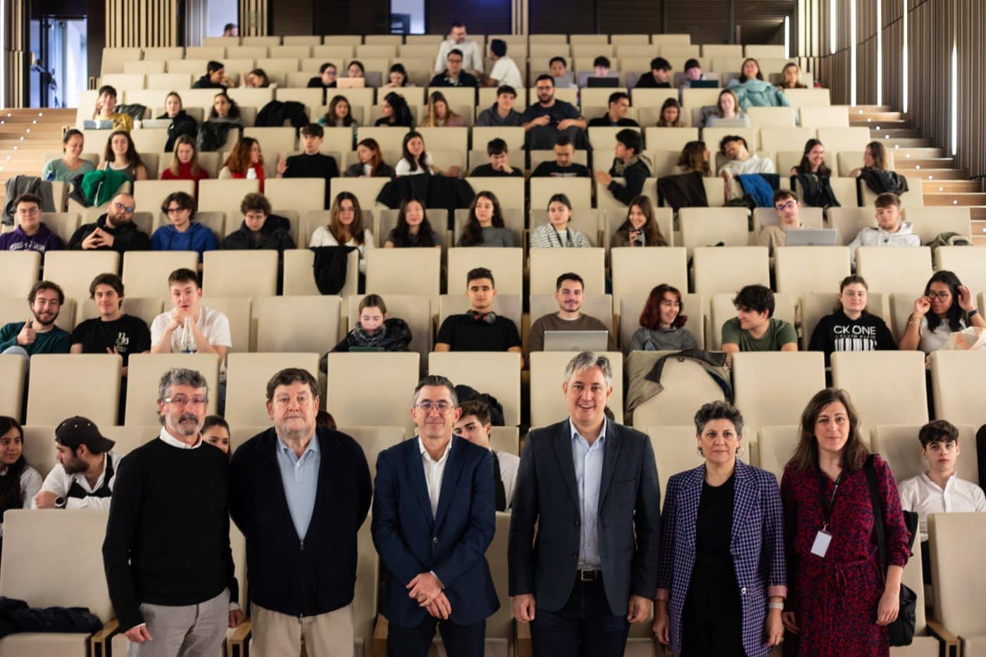 Echapresto, Ferrando y Esnal promocionan el 'producto riojano' en el Basque Culinary Center 5 Echapresto, Ferrando y Esnal promocionan el 'producto riojano' en el Basque Culinary Center 5