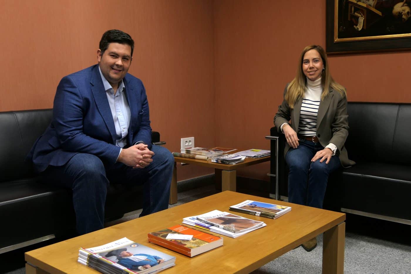 La presidenta del parlamento continúa en Nájera su acercamiento a los municipios de La Rioja 1