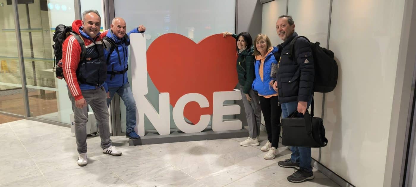 Dos estudiantes de la Universidad de la Experiencia de Haro y Santo Domingo realizan varios tramos del Camino de Santiago 1