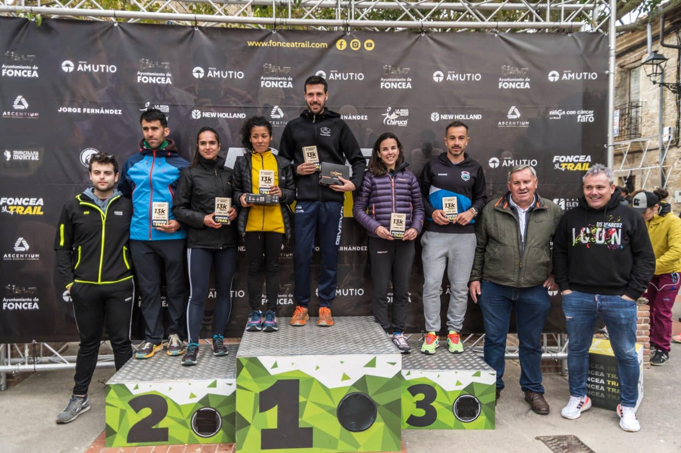 Esther Pérez y Guillermo Ramos, ganadores en un Foncea Trail de récord 1 Esther Pérez y Guillermo Ramos, ganadores en un Foncea Trail de récord 1