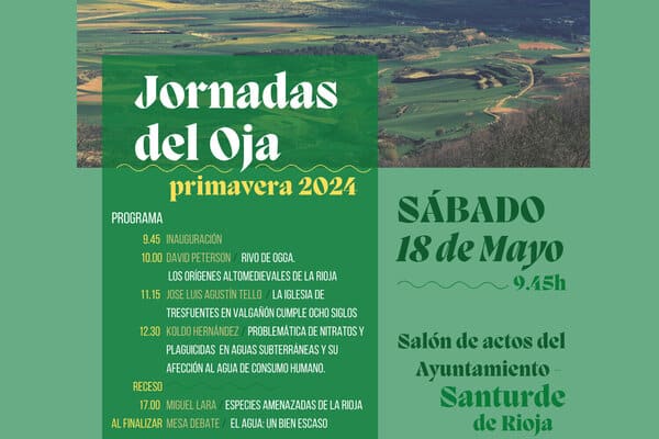 Santurde de Rioja celebra este sábado la edición de primavera de sus Jornadas del Oja 1