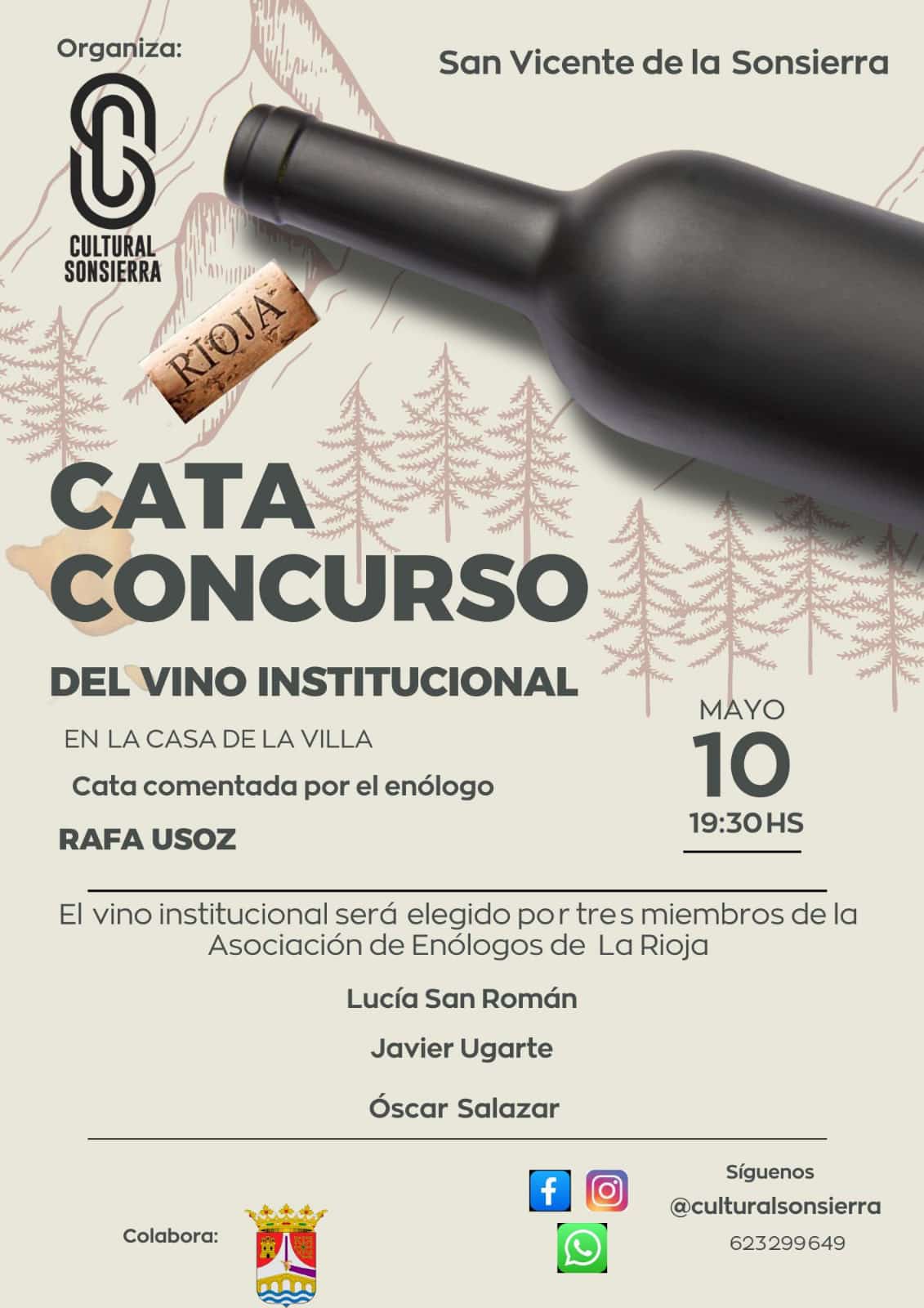 San Vicente de la Sonsierra elegirá su vino institucional el próximo viernes 1