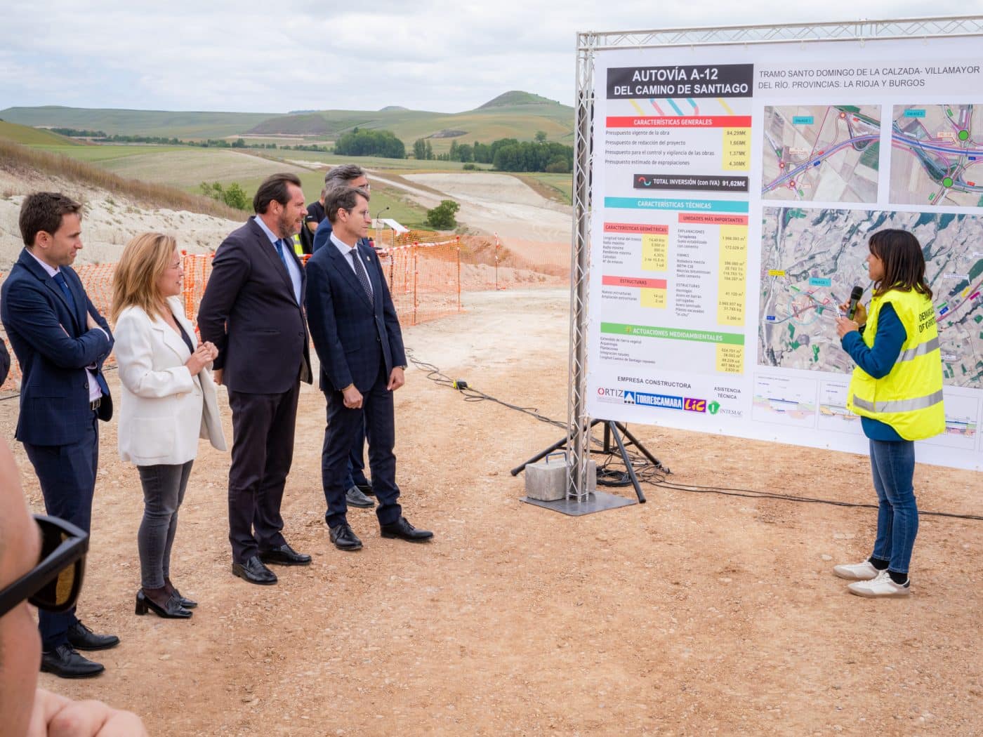 El Ministerio se compromete a estudiar la construcción de un nuevo enlace en la AP-68 en San Asensio 2 El Ministerio se compromete a estudiar la construcción de un nuevo enlace en la AP-68 en San Asensio 2