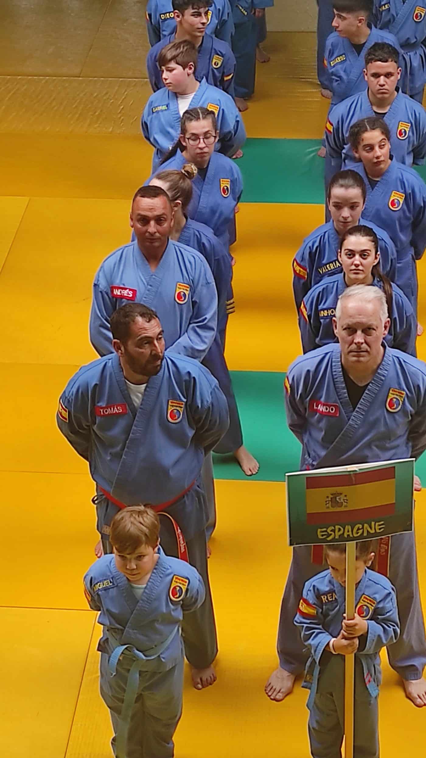 La Asociación Taekkyon de Haro, premiada en el Europeo de Limoges 1