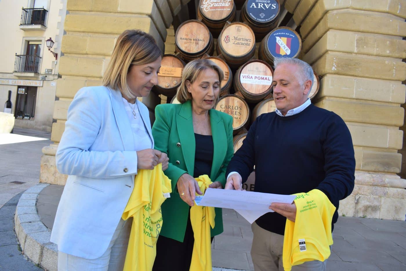 Haro y Anguciana impulsan una marcha contra el cáncer que quiere ser multitudinaria 1