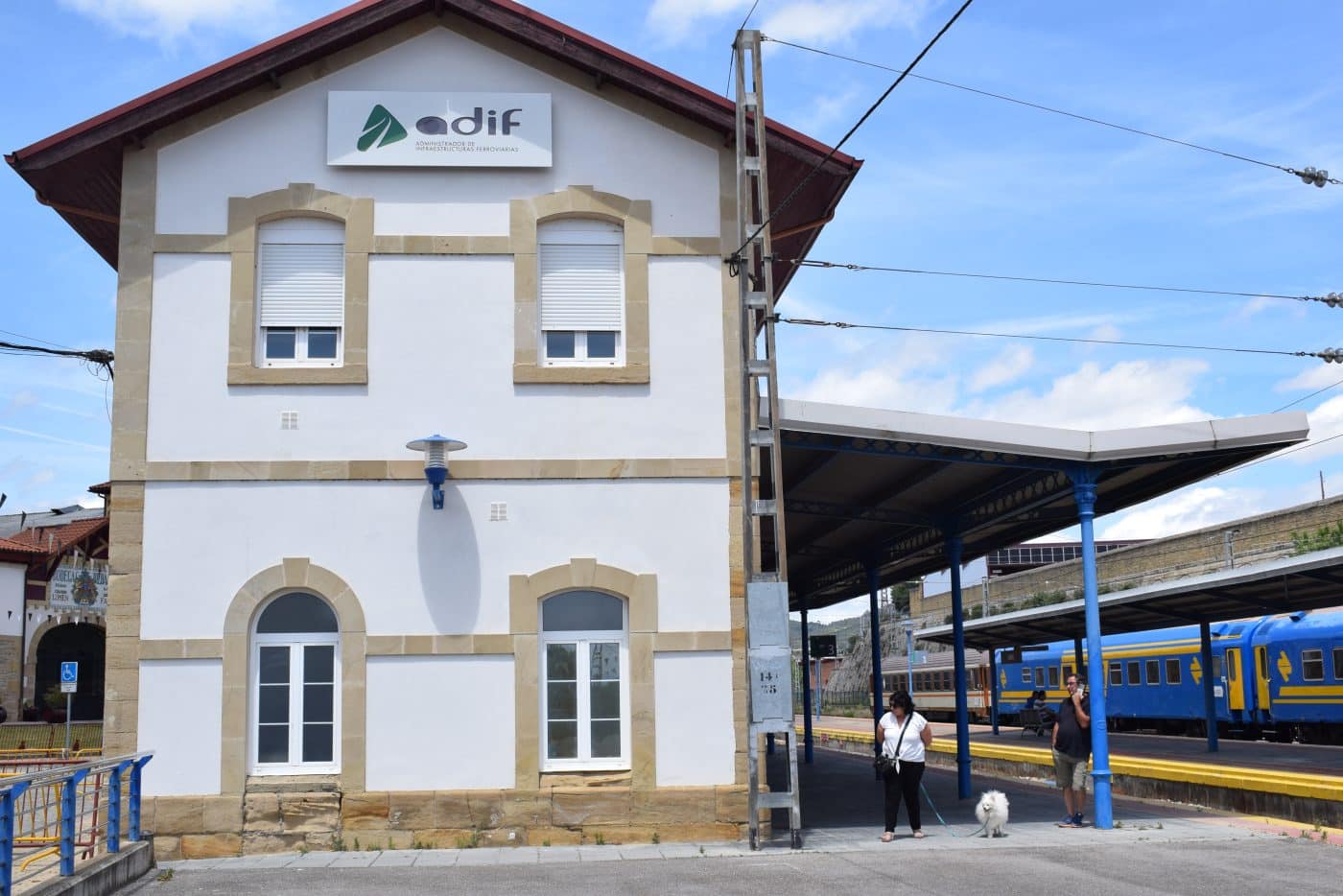 El tren histórico de la Asociación de Amigos del Ferrocarril de Madrid hace parada en Haro 3