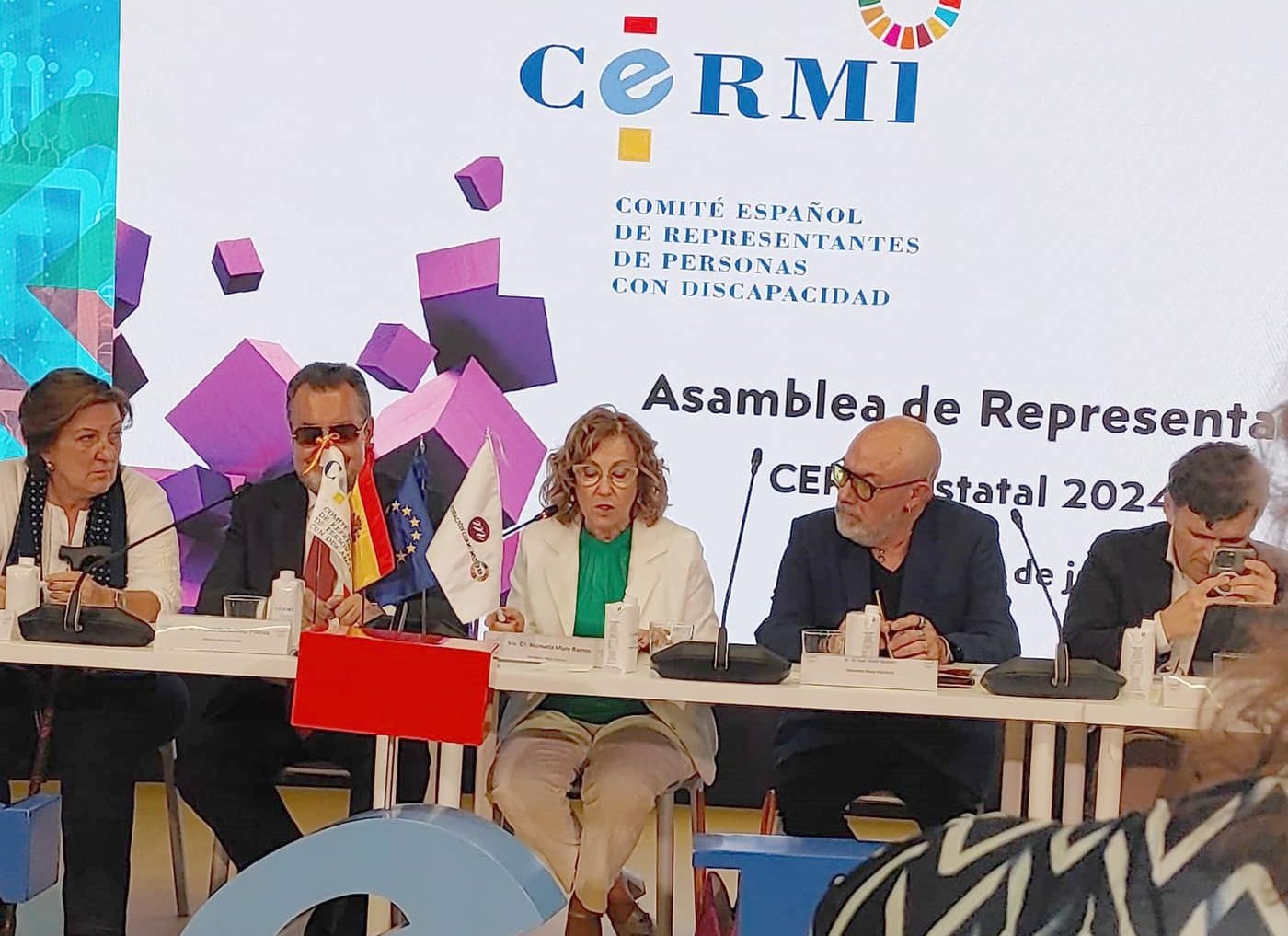 La riojana Manoli Muro, reelegida vicepresidenta de CERMI Estatal 1