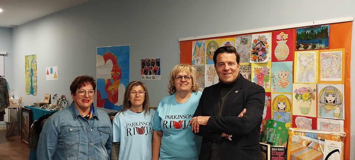 La Asociación Parkinson Rioja cierra este domingo su quinto Mercadillo Solidario 1 La Asociación Parkinson Rioja cierra este domingo su quinto Mercadillo Solidario 1