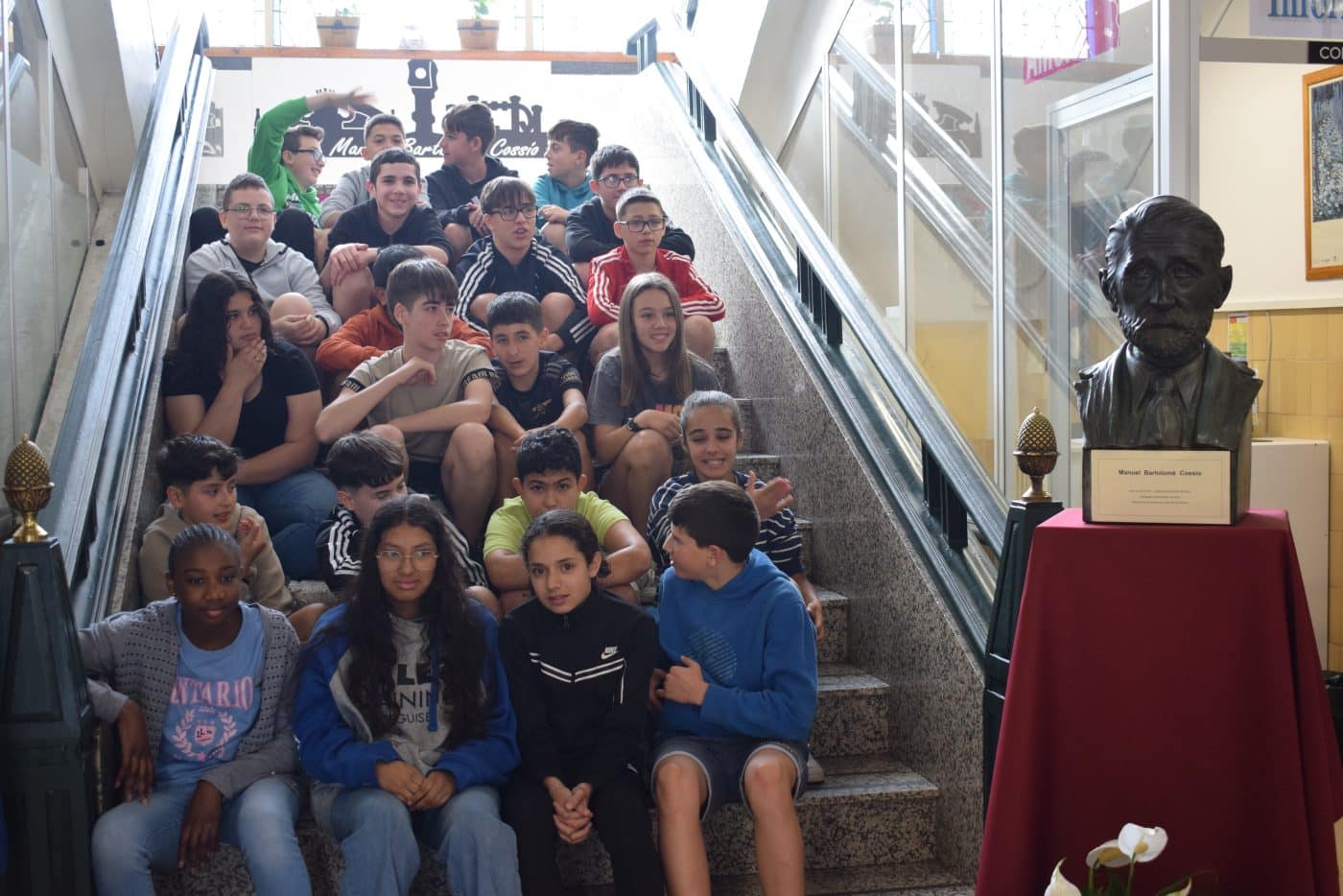El busto de Cossío regresa al instituto de Haro más de 80 años después 5