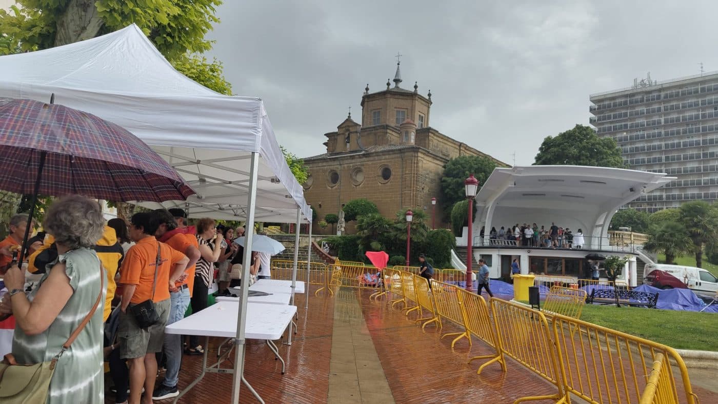 La tormenta estropea el miércoles de fiestas en Haro 10 La tormenta estropea el miércoles de fiestas en Haro 10