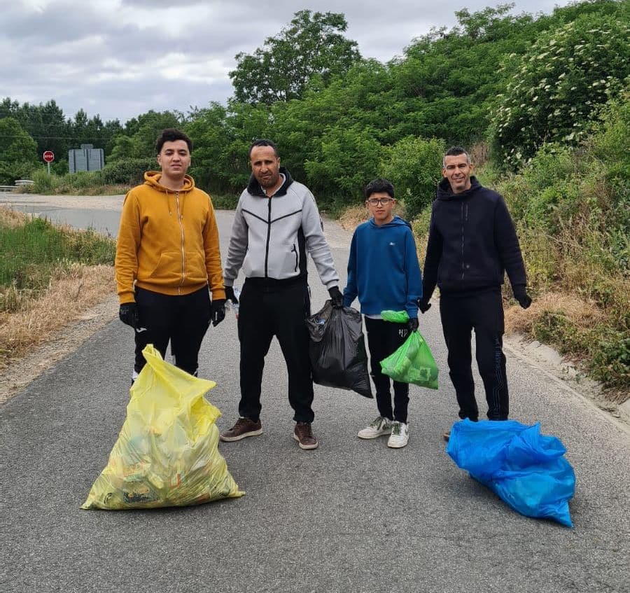 Vecinos de Haro se unen para limpiar la ribera del Tirón 5 Vecinos de Haro se unen para limpiar la ribera del Tirón 5