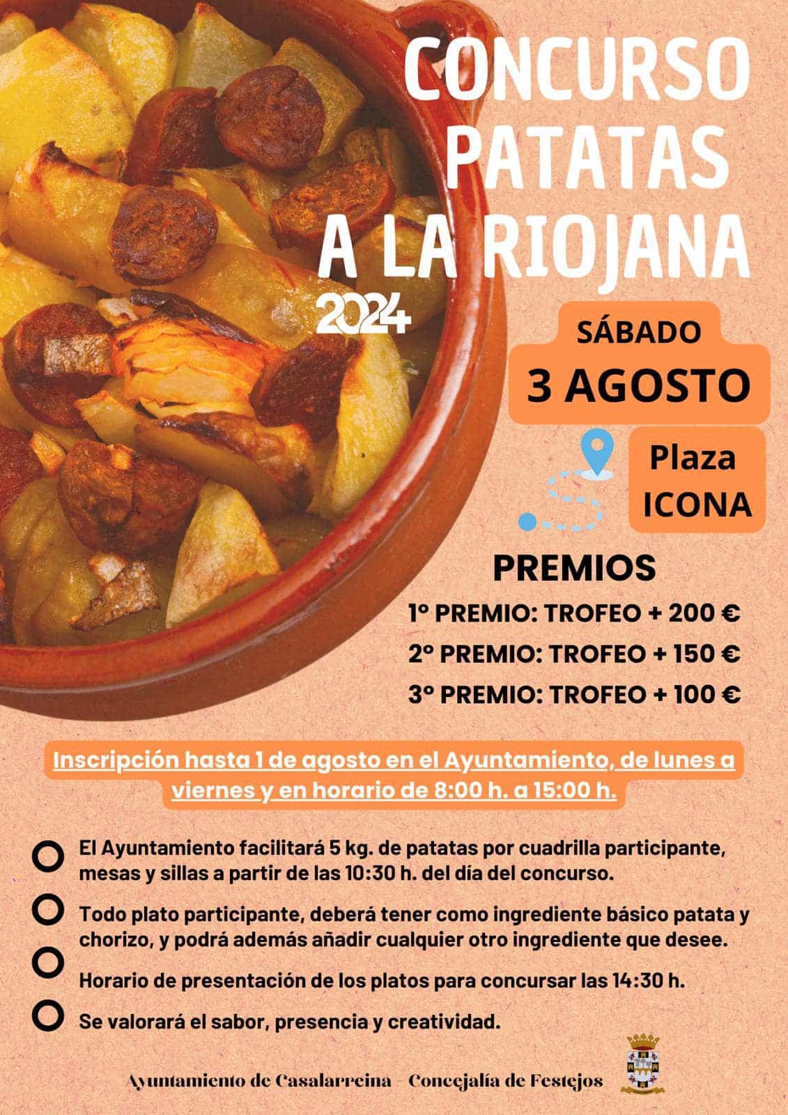 Casalarreina se prepara para una nueva edición del Concurso de Patatas a la Riojana 1