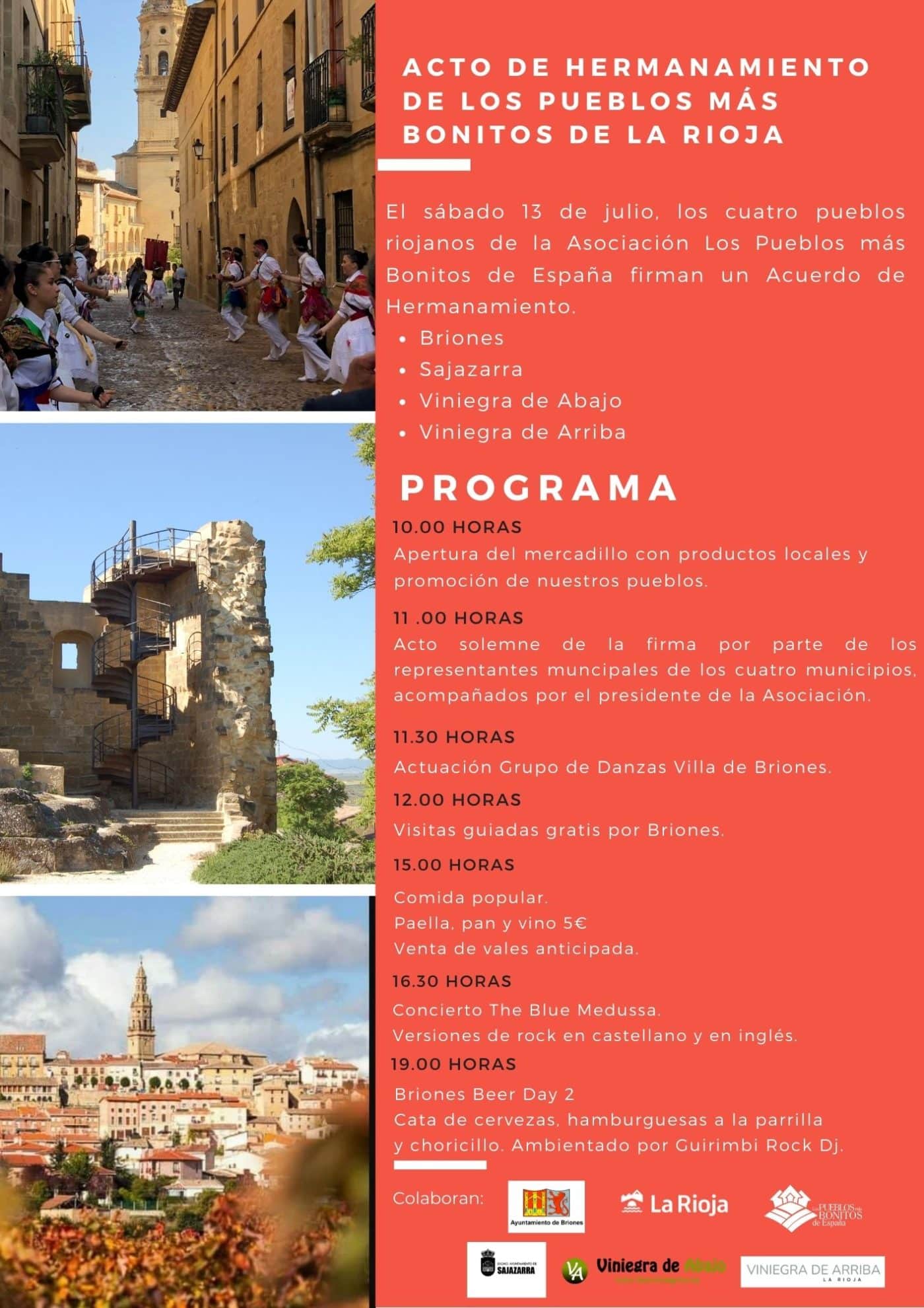 Briones se prepara para celebrar el acto de hermanamiento de los cuatro pueblos riojanos 'más bonitos de España' 1