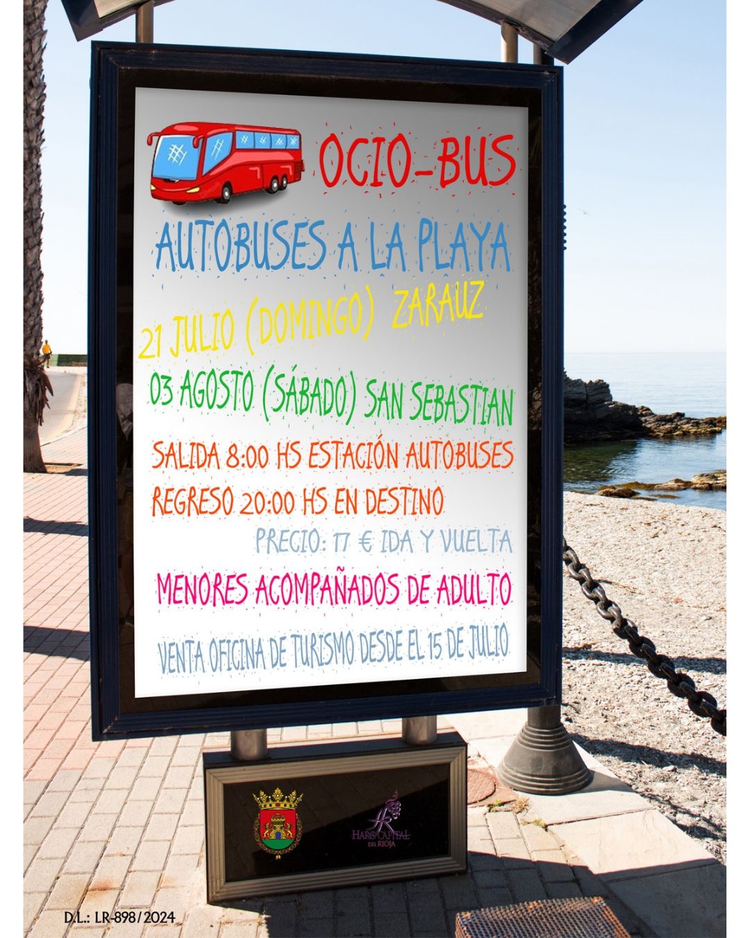 Haro organiza dos escapadas a la playa este verano 1